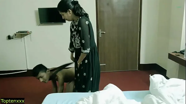 Indian Hot girl having sex with teen boy! Viral Roleplay Sex